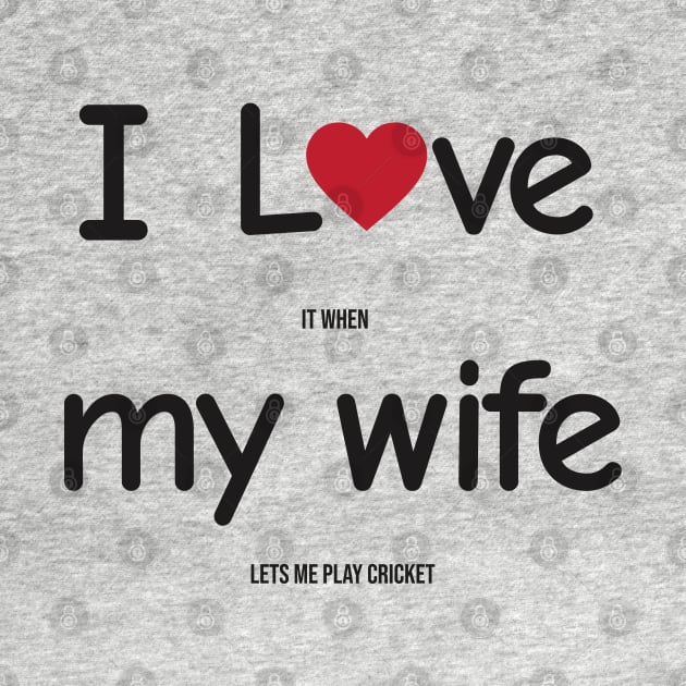 Funny Indian Pakistani Wife Husband Quote Cricket Joke by alltheprints